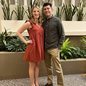 Comfortable Cute Orange Dress